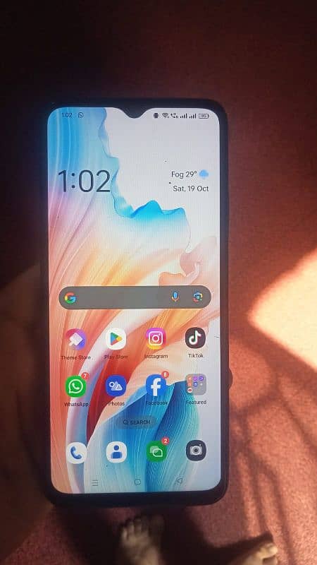 oppo A18 Ram4+4/128Rom10/10 condition with full box 0