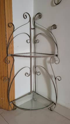 3 pcs Elegant Iron shelves 0