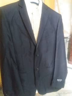 full groom set 2 piece cotery pent coat along with cotton shirt tie