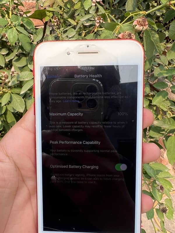 iPhone 7plus 128gb official Pta proved just battery change 100 health 8