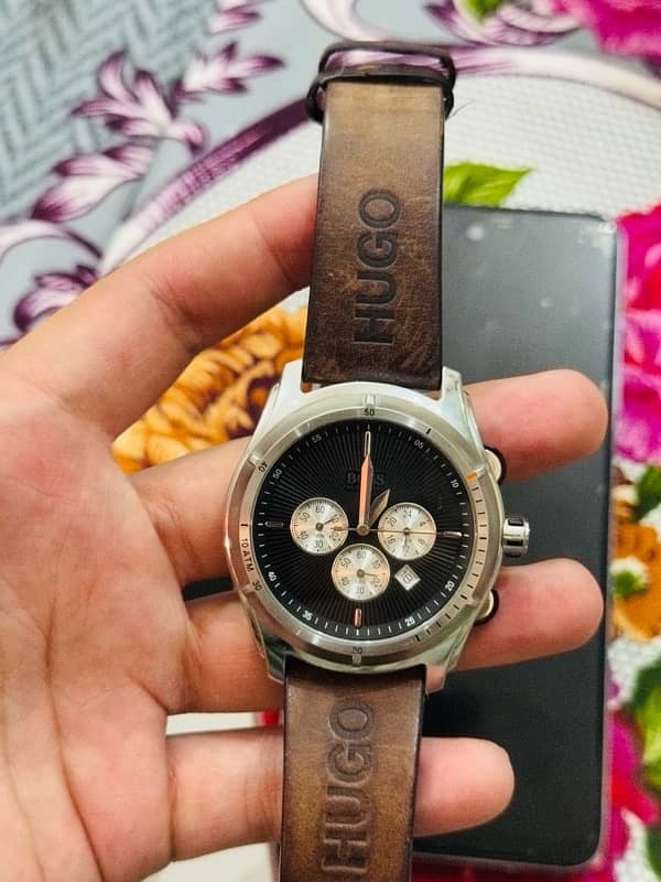 boss original chronograph watch 0