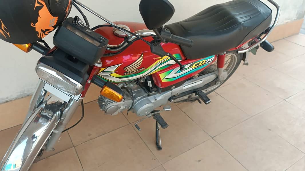 Honda CD 70 2023 10/10 condition urgent hy 0