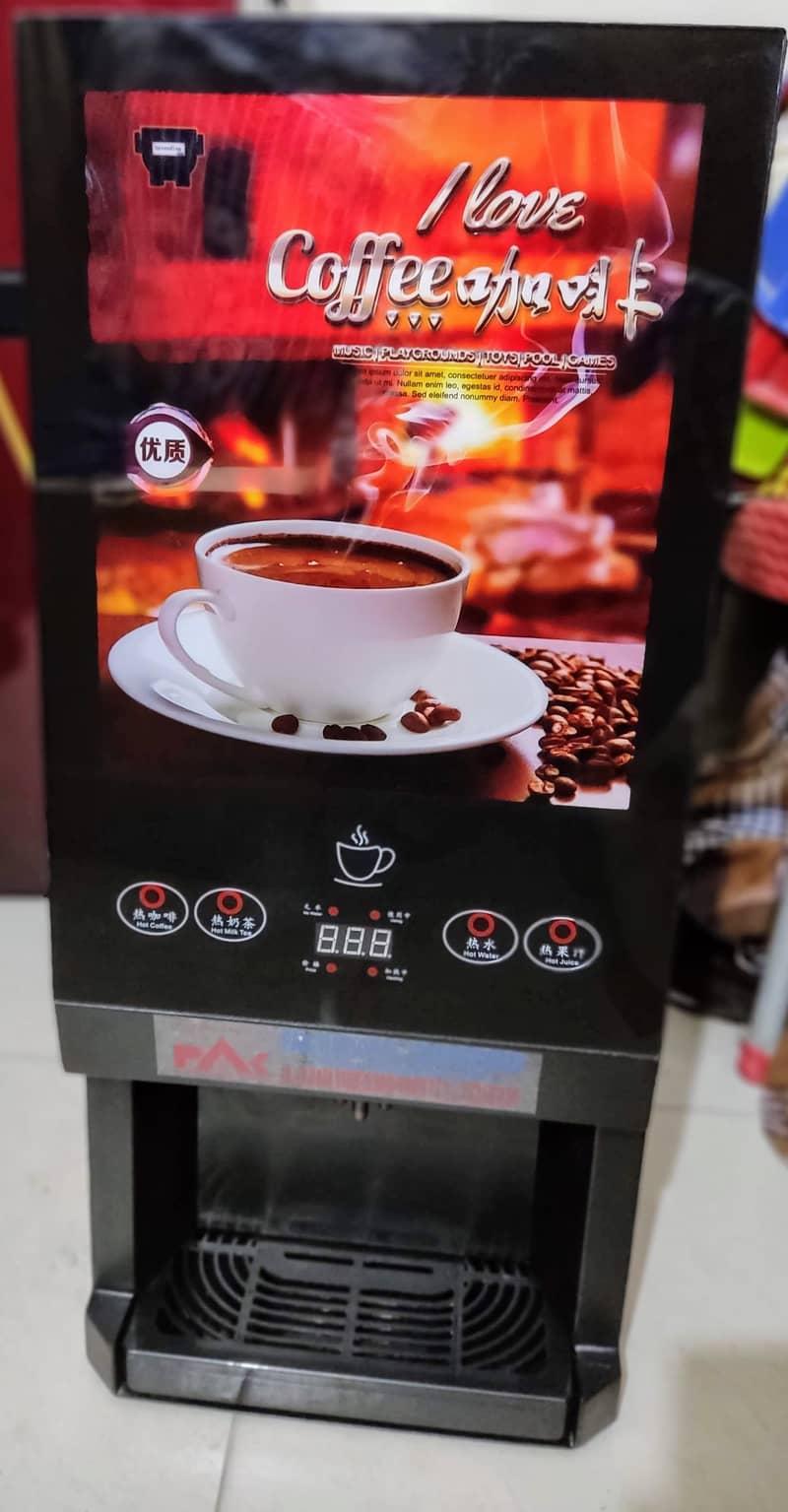 Tea Machine / Coffee Machine / Tea and Coffee Vending Machine 1