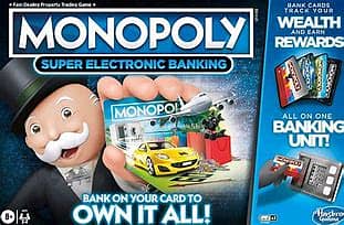 Monopoly electronic banking board game 1