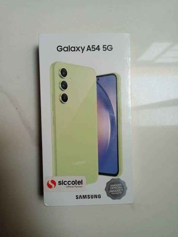 Samsung Galaxy A54 5G  8/256   ( Box Packed) 0