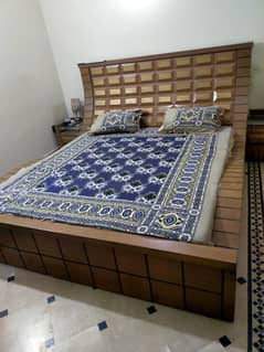 New Akhrot Wood Bedroom Set For Sale (Negotiable)