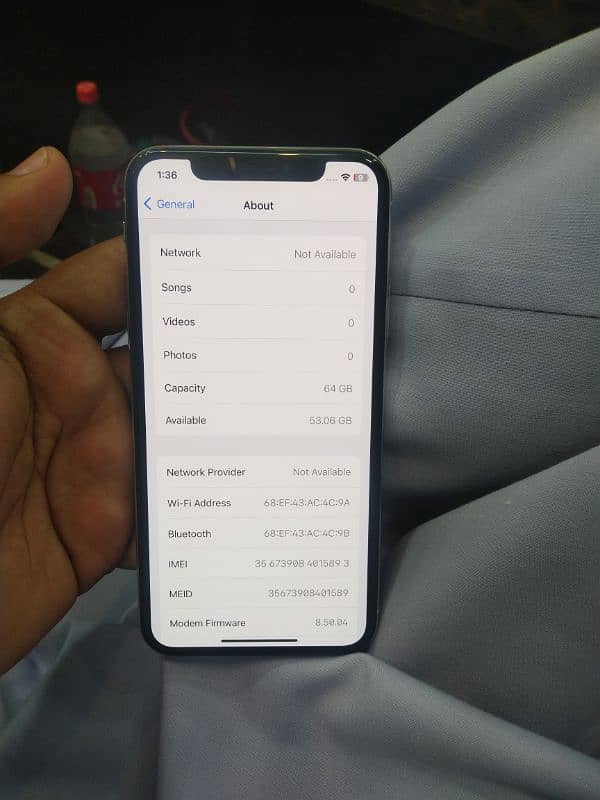 iPhone x 64gb non pta 5