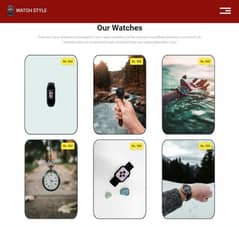 New Watch website for sale