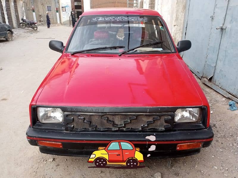 Daihatsu Charade 1984 Karachi Number For Sale 1