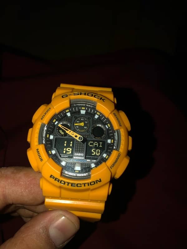 Original Casio G Shock GA 100A 4