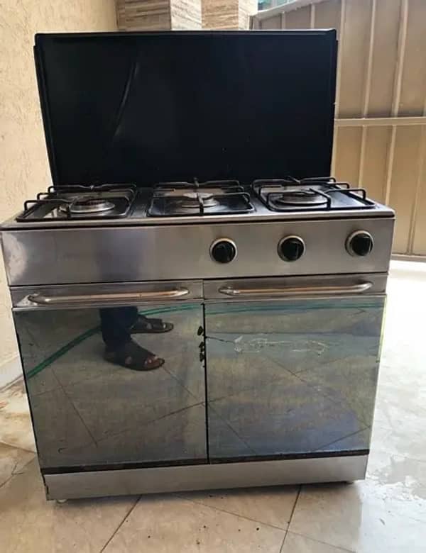 Kitchen Stove With 3 Burners 2