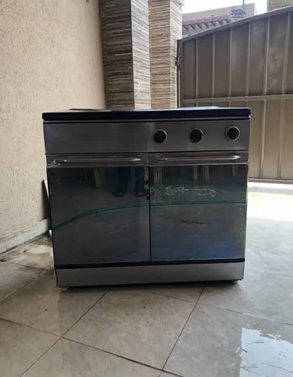 Kitchen Stove With 3 Burners 3