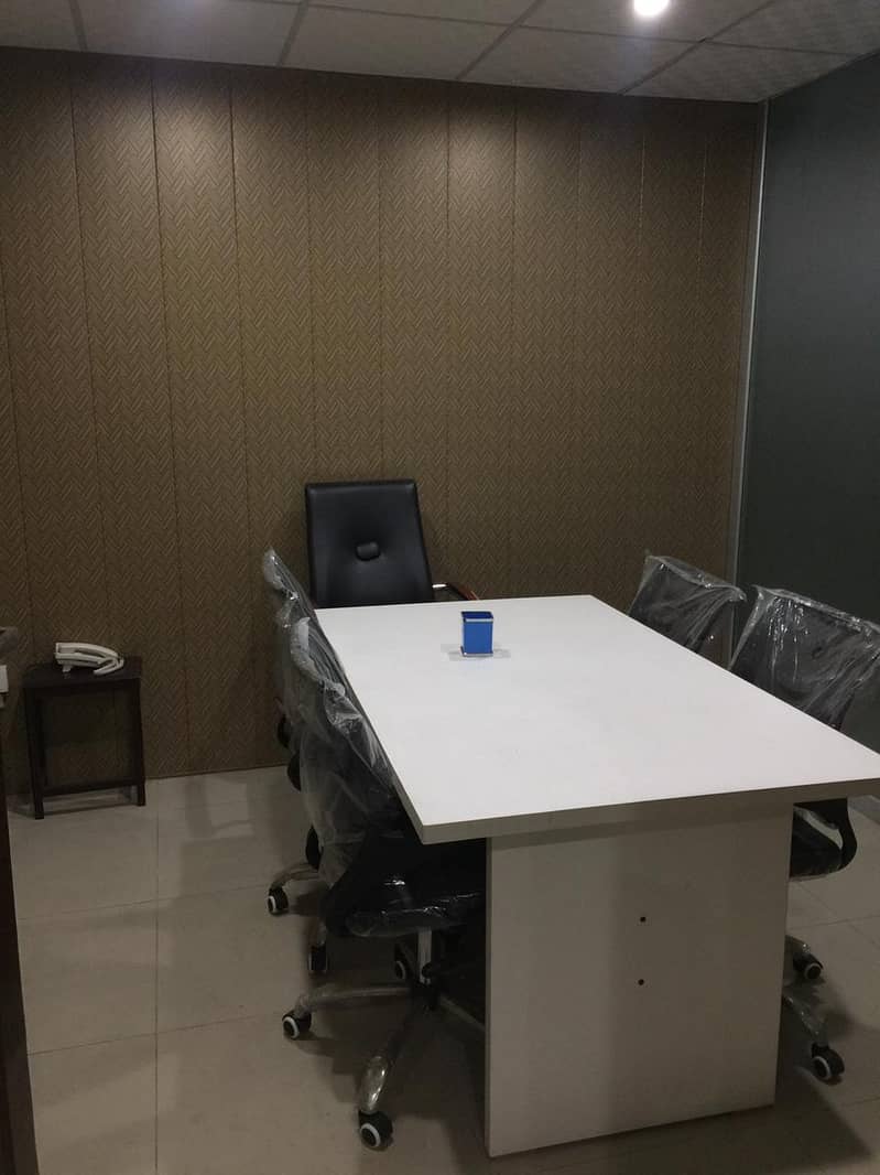 1800 Square Feet Fully Furnished New Corporate OFFICE FOR RENT GULBERG 5