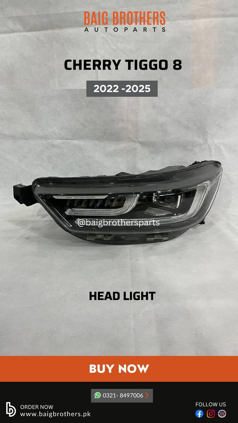 Honda Civic City Sportage Picanto MG HS H6 Headlight Bonnet Grill Door 11