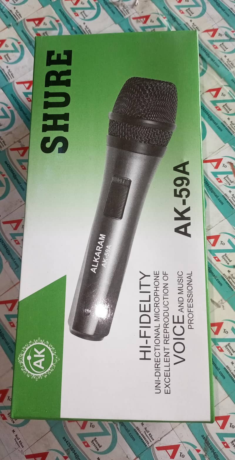 shure hand mic  model ak-59a price 1100 Whatsapp number 0300-4292694 2