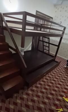 bunk bed double bed