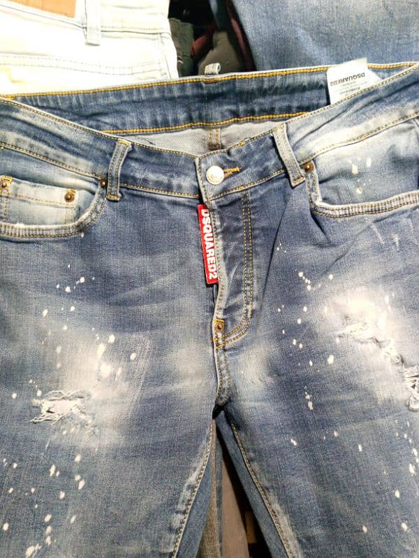 original dsquared 2 jean made in Italy used but new 6