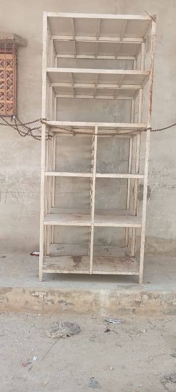 Iran Rack 2 pce and wood Rack 1 pce 2