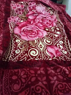 NEW Red Double Bed Blanket For Urgent Sale