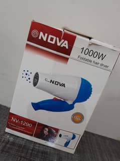 Nova Mini Foldable Hair Dryer 0