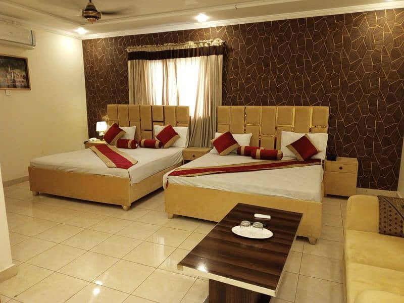 excutive furnished room daily basis rental 7