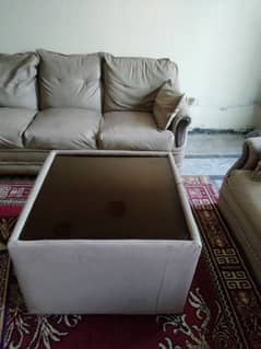 7 seater sofa with table