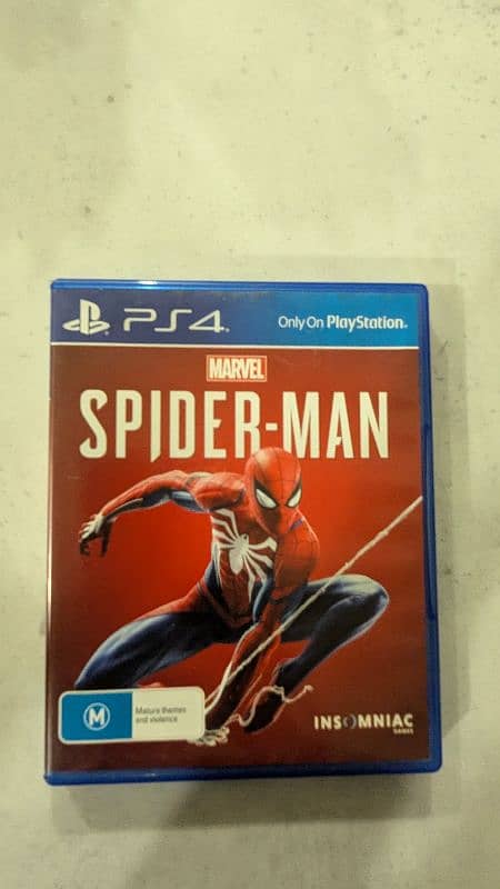 Marvel Spiderman ps4 0