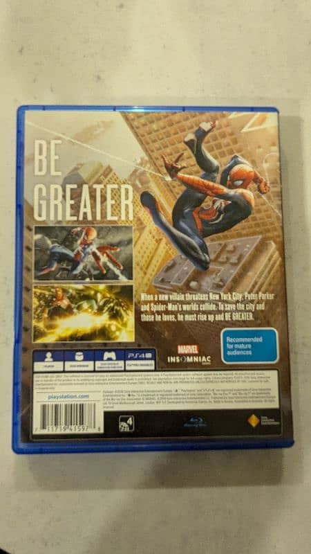 Marvel Spiderman ps4 2