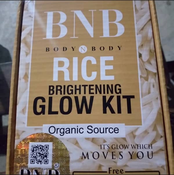 Rice whitening & Glowing facial kit 4