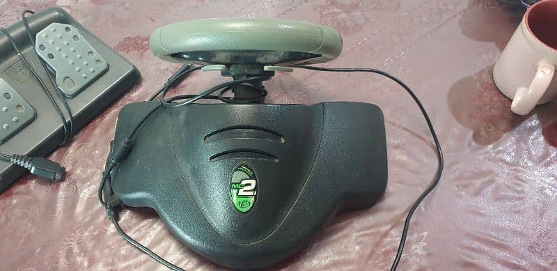 x box 360 steering wheel with padel 5