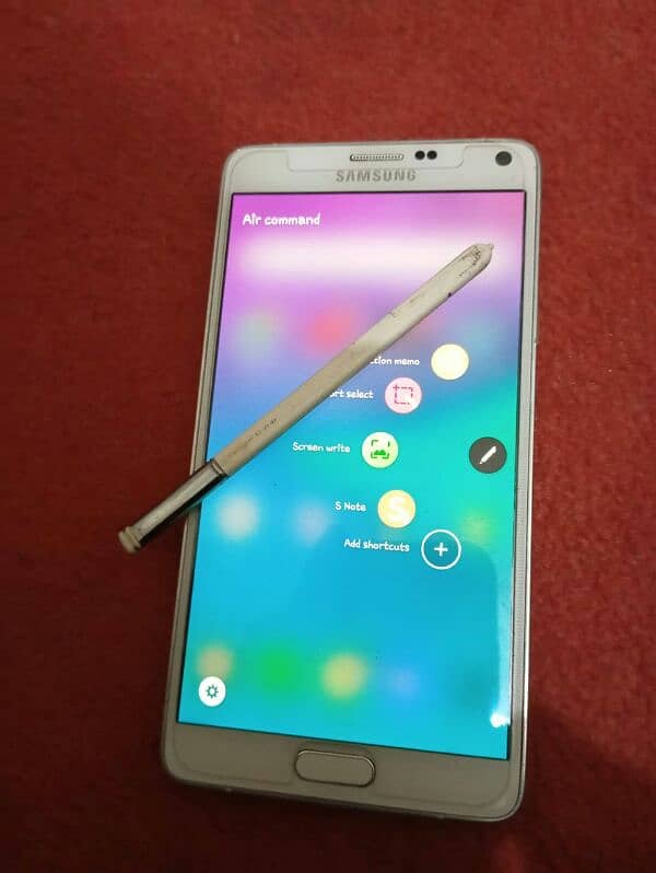 all ok h koi masla nhi h glaxy note 4 h 10 by 9 0