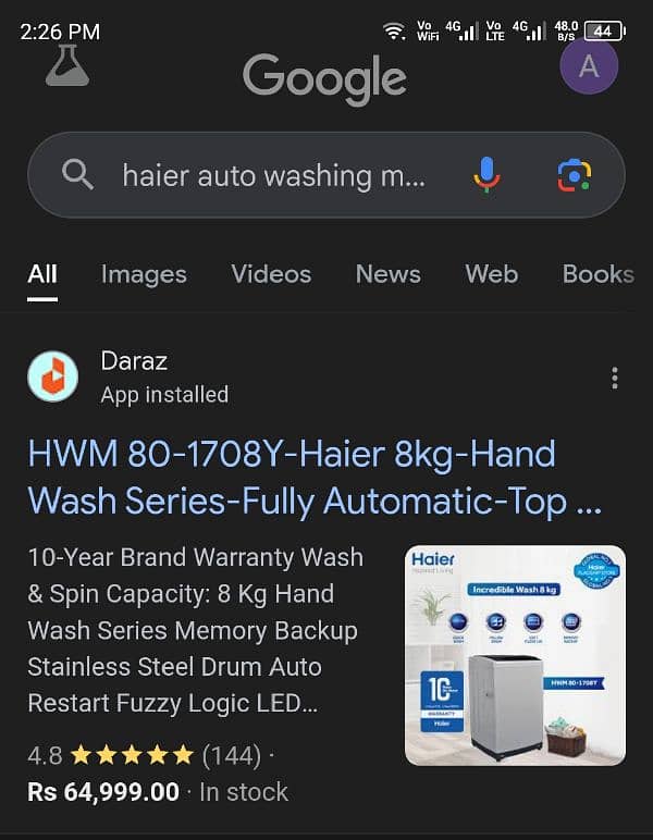 auto matic washing machine 2