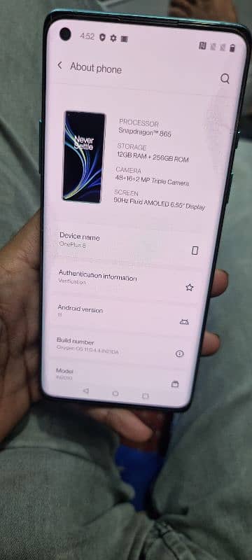 OnePlus 8 edge display 12GB 256GB 10.10 new Global model 5G approved H 2