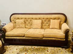 Wooden Sofa 5 seater