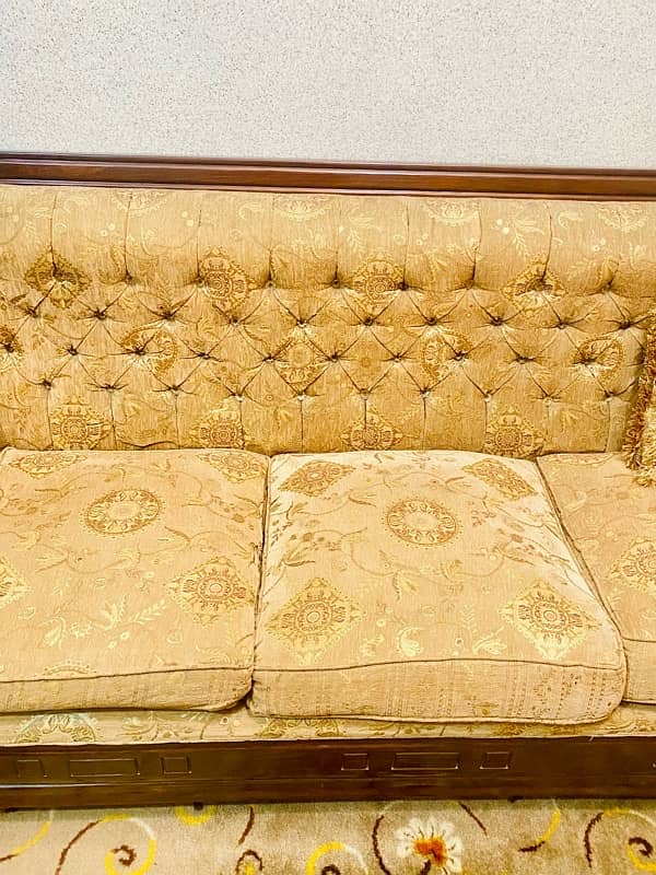 Wooden Sofa 5 seater 3