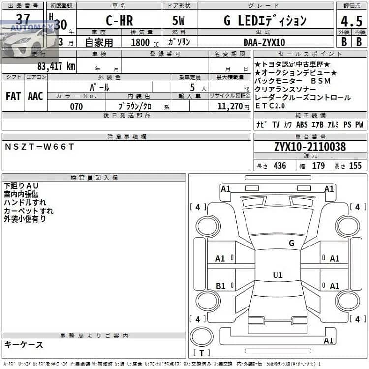 Toyota C-HR G-LED 2018 19