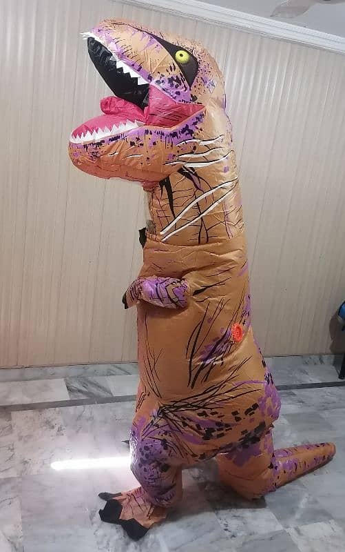 Adult inflatable T-rex Dinasour costumes 2