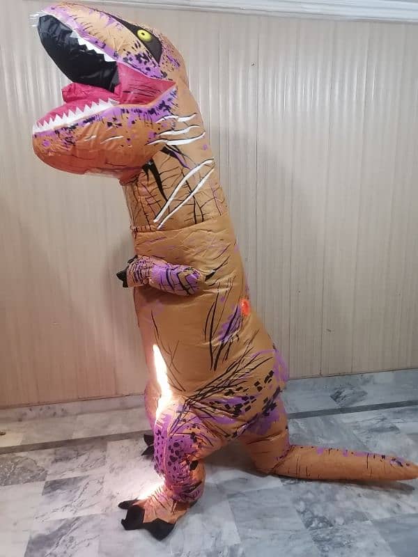 Adult inflatable T-rex Dinasour costumes 4