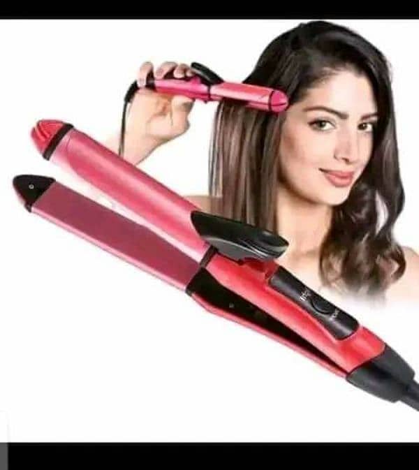 Hair straightener & curler 3