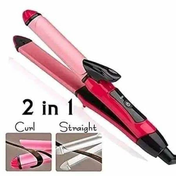 Hair straightener & curler 4