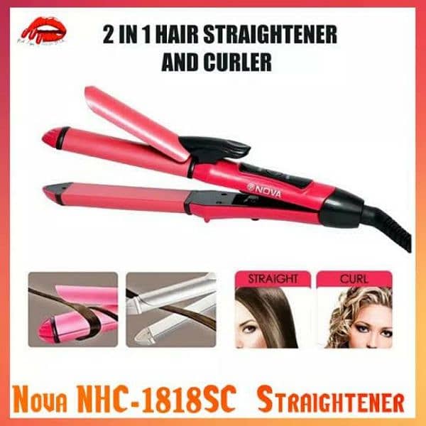 Hair straightener & curler 6