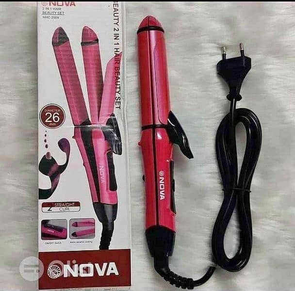 Hair straightener & curler 8