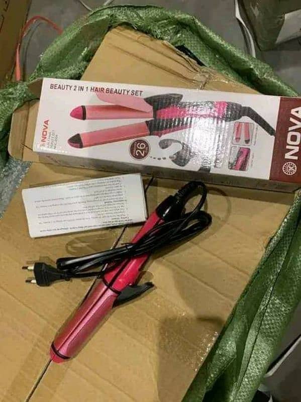 Hair straightener & curler 10