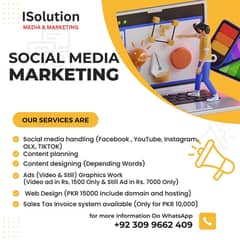 Social Media Marketing, Ads Designing, and Website Designing 0