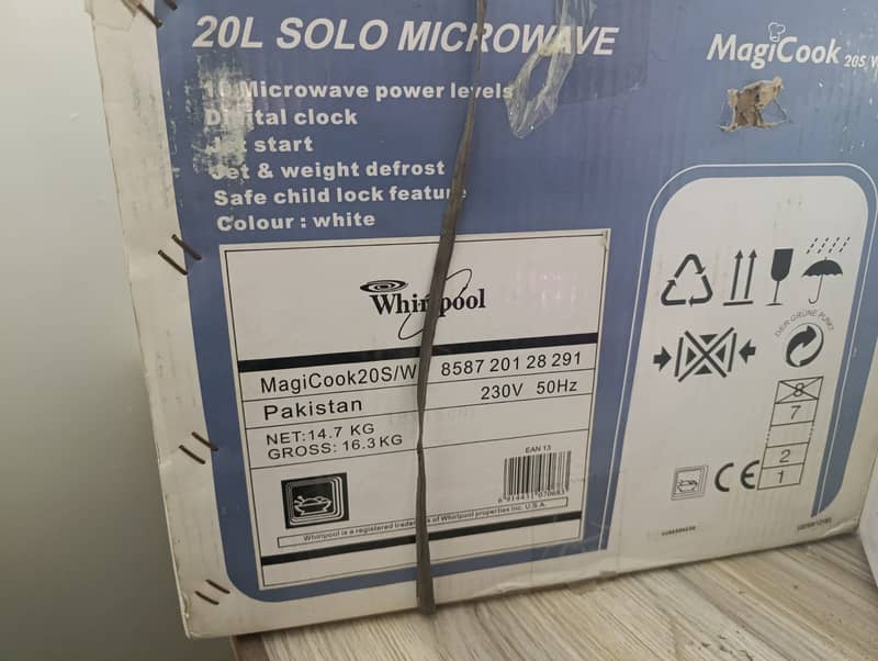 20 L Solo Whirlpool Imported Microwave 1