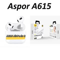 ASPOR A615 / A616 / A626 True Wireless Earbuds V5.3 400mAh 35 Hour Pla