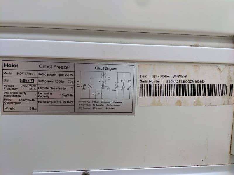 Haier 2 Door Freezer 3