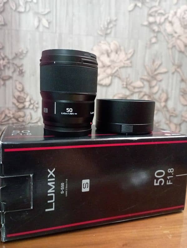 Panasonic Lumix 50mm 1.8 New with Box 1