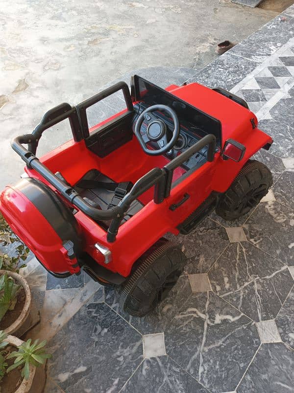 Electric Chargeable Jeep for Kids 1