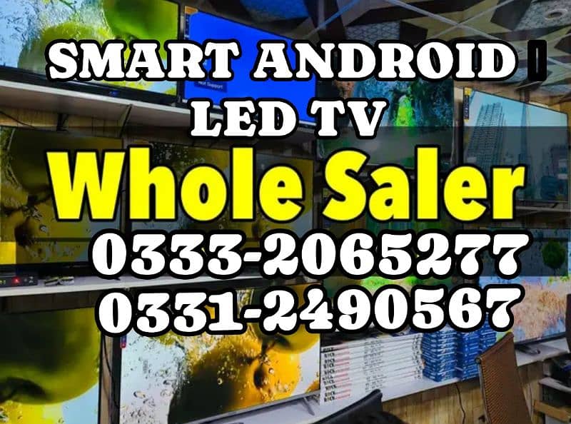 43 Inch Smart Led tv Android YouTube Wifi 0